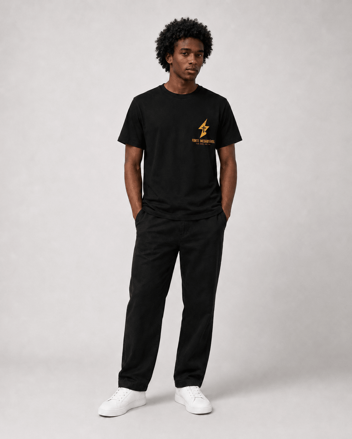 Fonte Inesgotável – T-shirt cristã de homem – foto 2