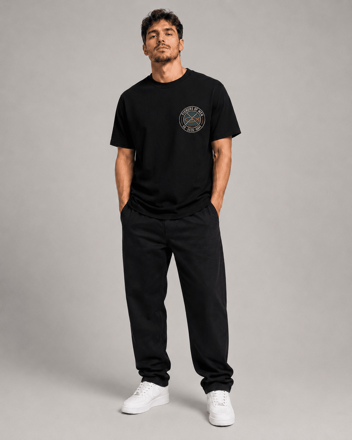 Go, Seek, Save – T-shirt cristã de homem – foto 3
