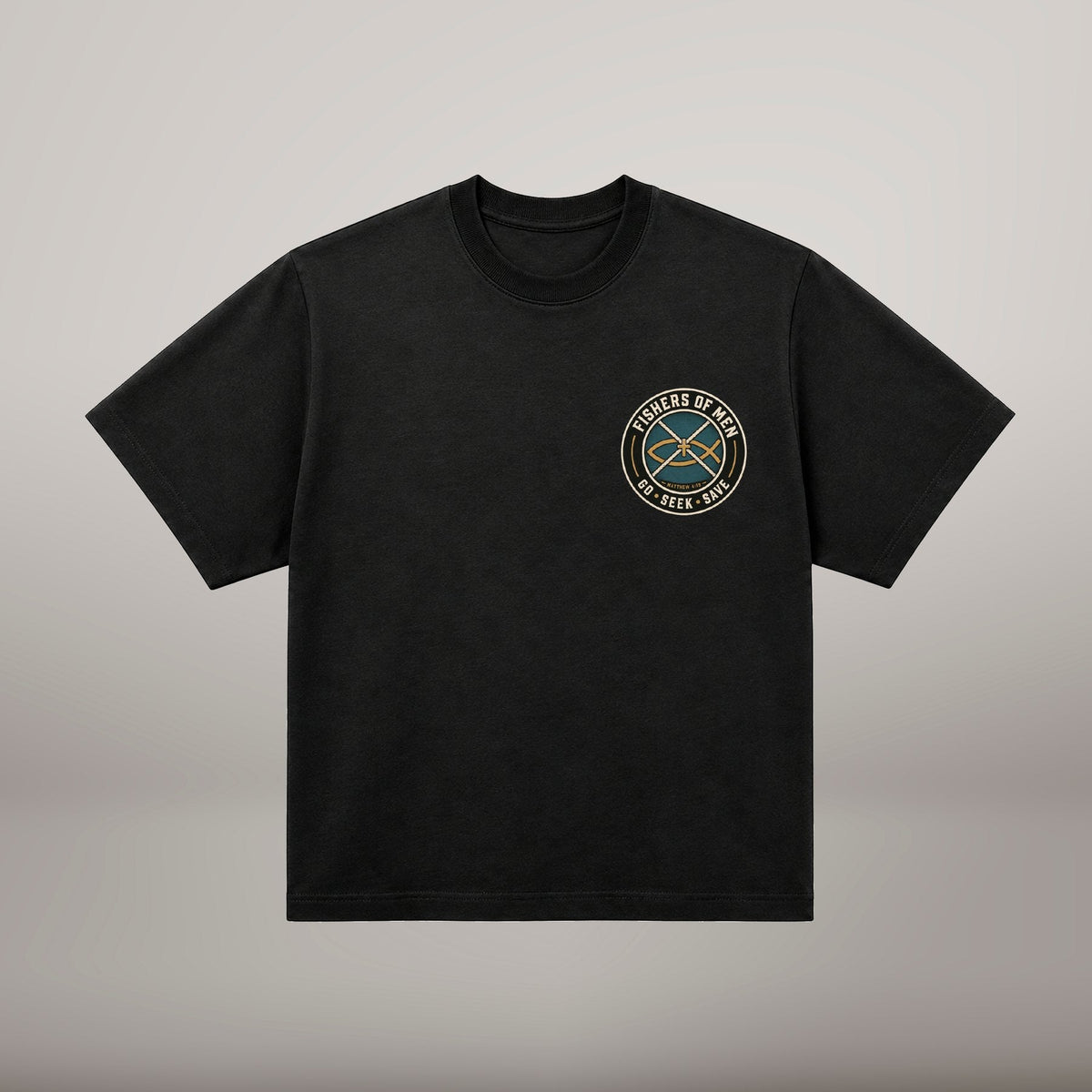 Go, Seek, Save – T-shirt Oversized | Caminho Collection | Sheepfy - Sheepfy