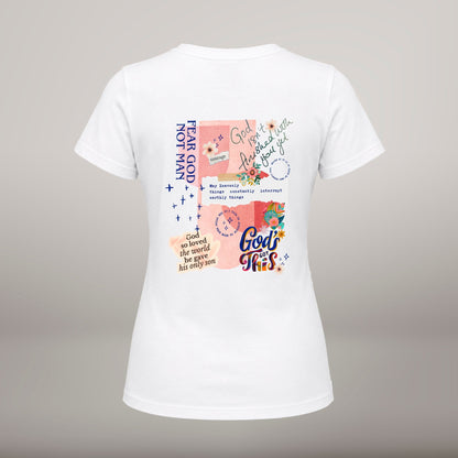 God Isn't Finished With Me – T-shirt de Manga Curta | Caminho Collection | Sheepfy - Sheepfy