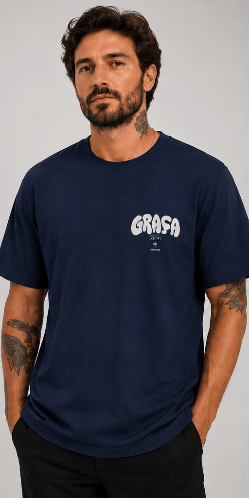 Graça – T-shirt cristã de homem – foto 4