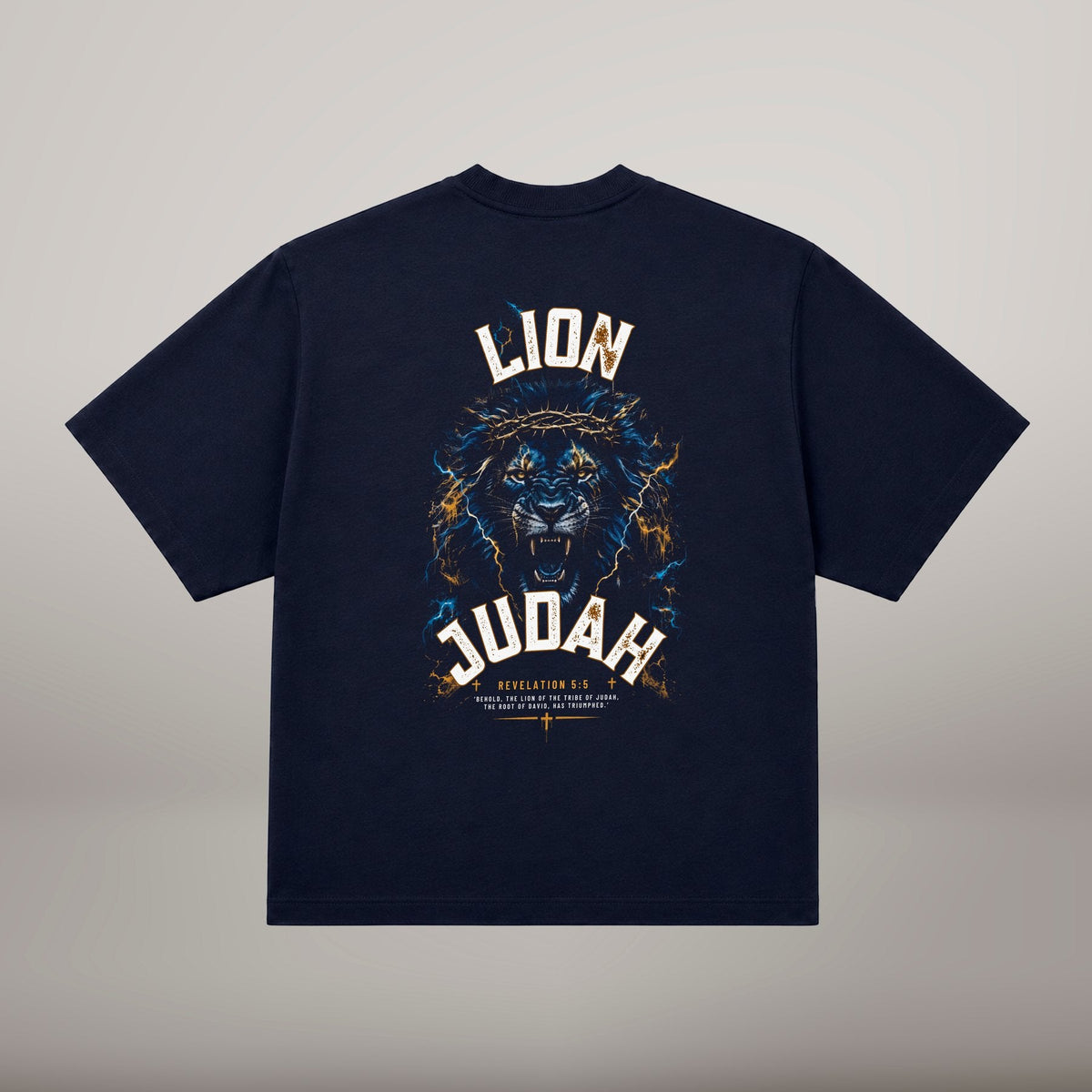 He Has Triumphed – T-shirt Oversized | Caminho Collection | Sheepfy - Sheepfy