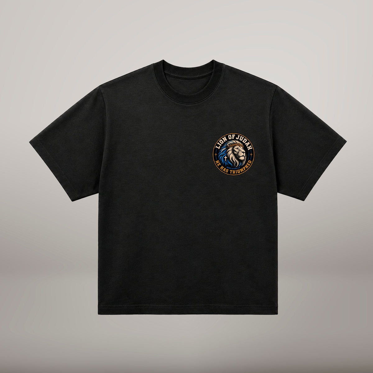 He Has Triumphed – T-shirt Oversized | Caminho Collection | Sheepfy - Sheepfy