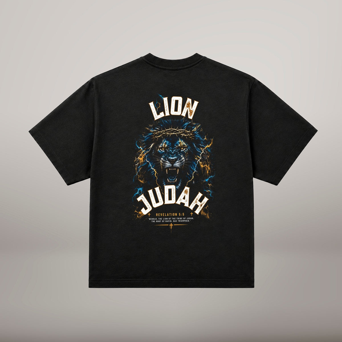 He Has Triumphed – T-shirt Oversized | Caminho Collection | Sheepfy - Sheepfy