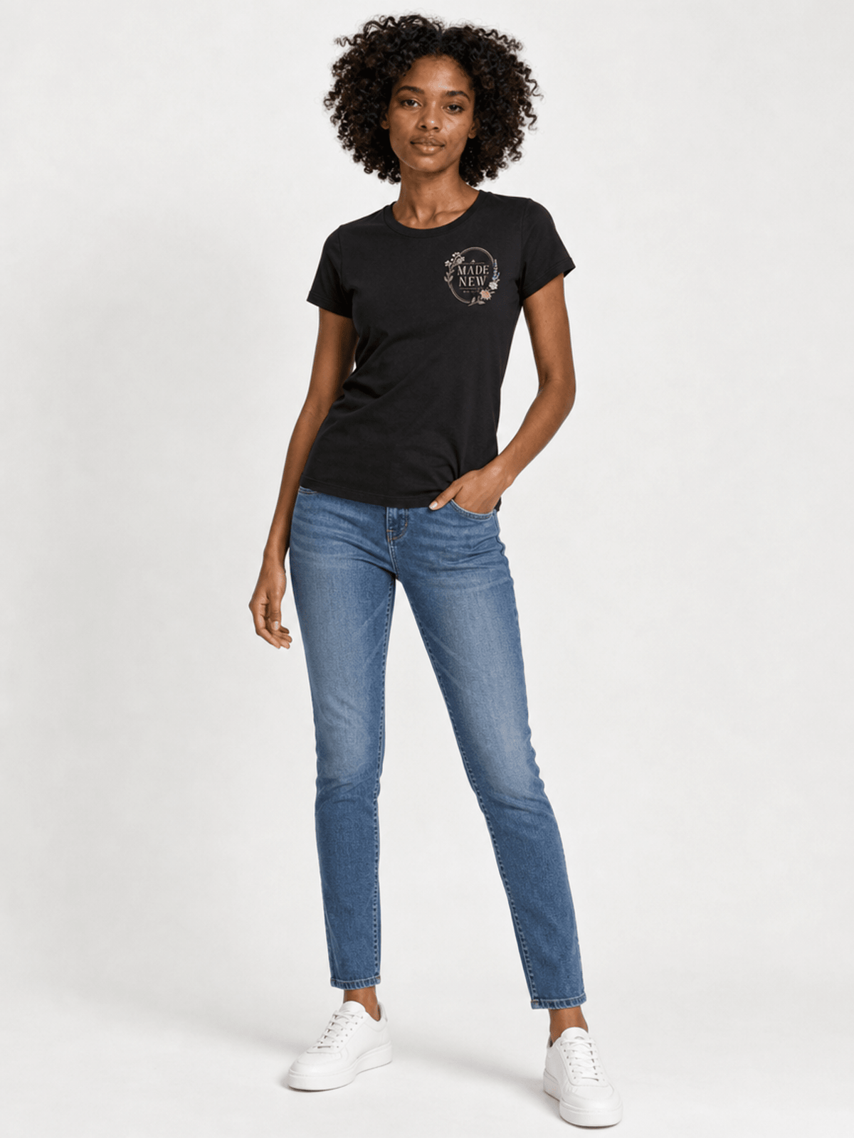 He Makes All Things New – T-shirt de Manga Curta | Caminho Collection | Sheepfy - Sheepfy