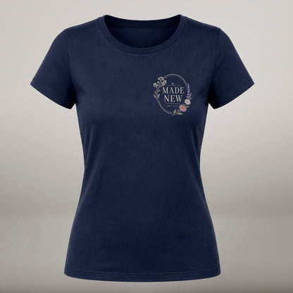 He Makes All Things New – T-shirt de Manga Curta | Caminho Collection | Sheepfy - Sheepfy