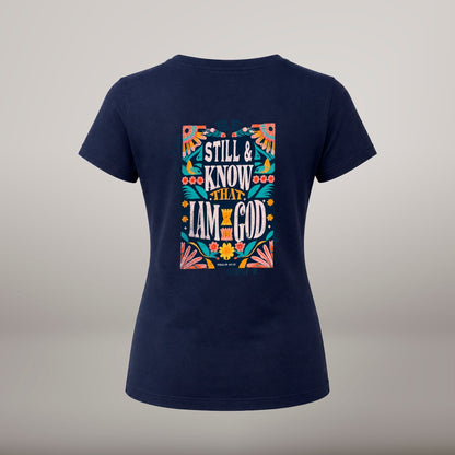 I Am God – T-shirt de Manga Curta | Caminho Collection | Sheepfy - Sheepfy