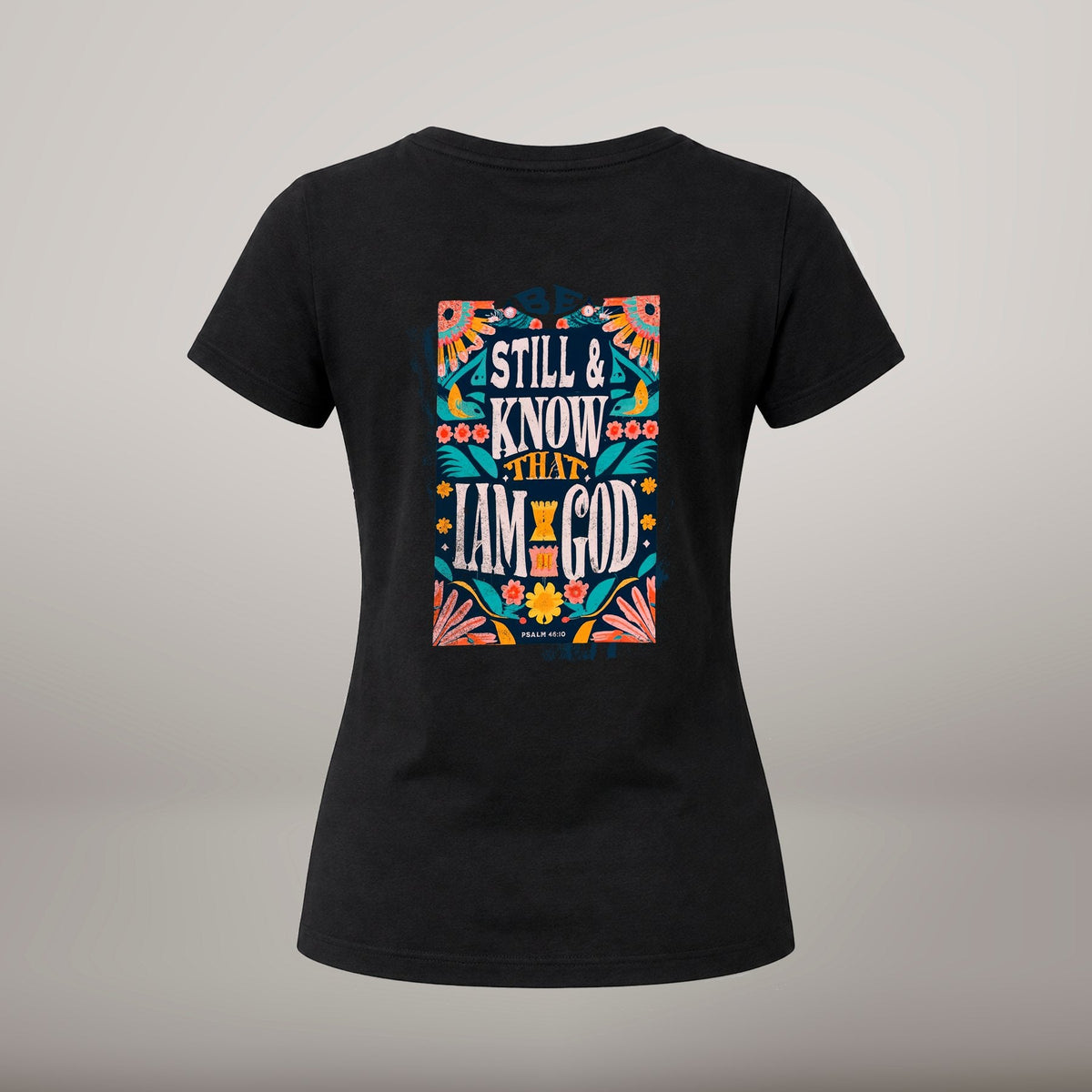 I Am God – T-shirt de Manga Curta | Caminho Collection | Sheepfy - Sheepfy