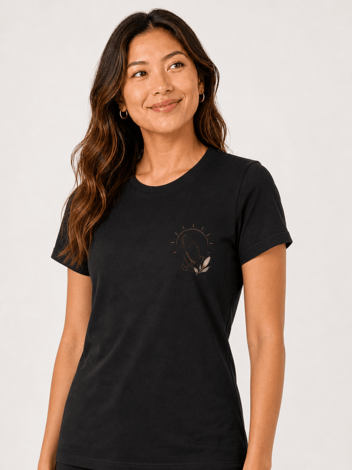 Intercessão – T-shirt cristã de mulher – foto 4