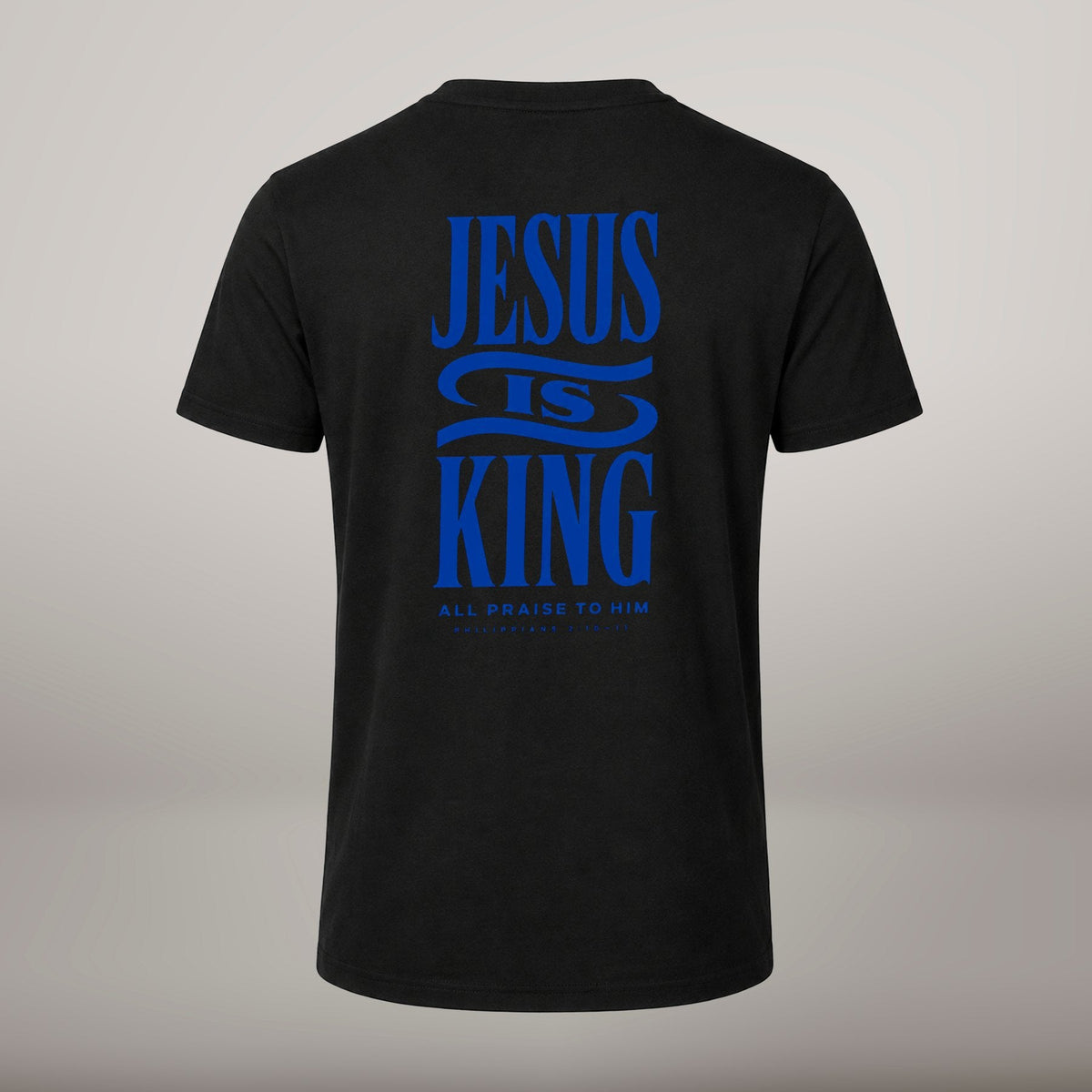Jesus is King – T-shirt de Manga Curta | Caminho Collection | Sheepfy - Sheepfy