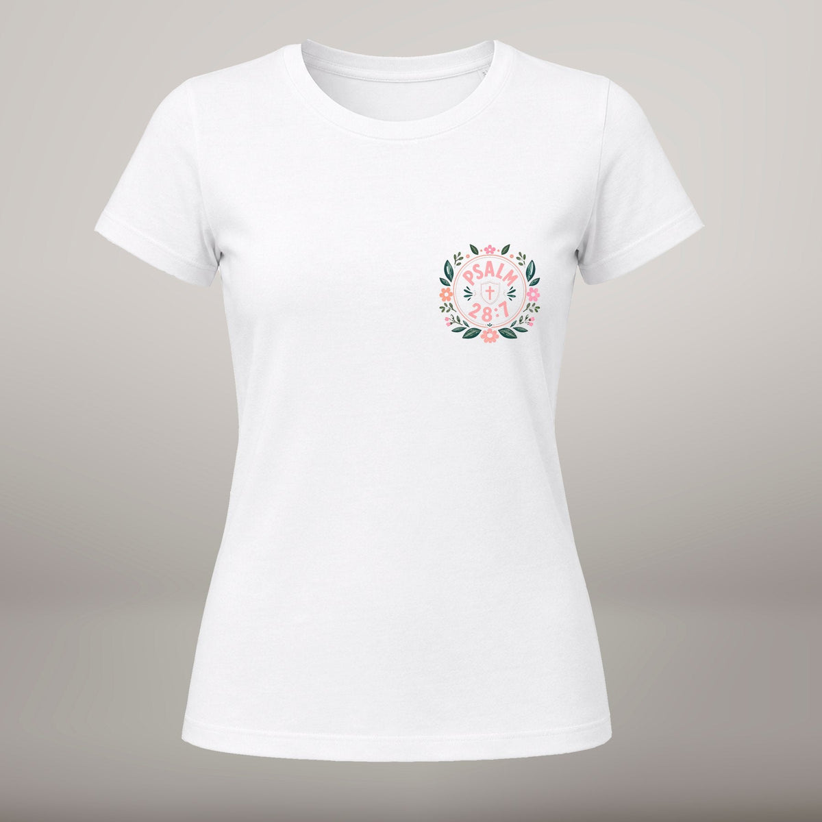 Jesus Is My Strength – T-shirt de Manga Curta | Caminho Collection | Sheepfy - Sheepfy
