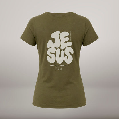 Jesus – T-shirt de Manga Curta | Caminho Collection | Sheepfy - Sheepfy