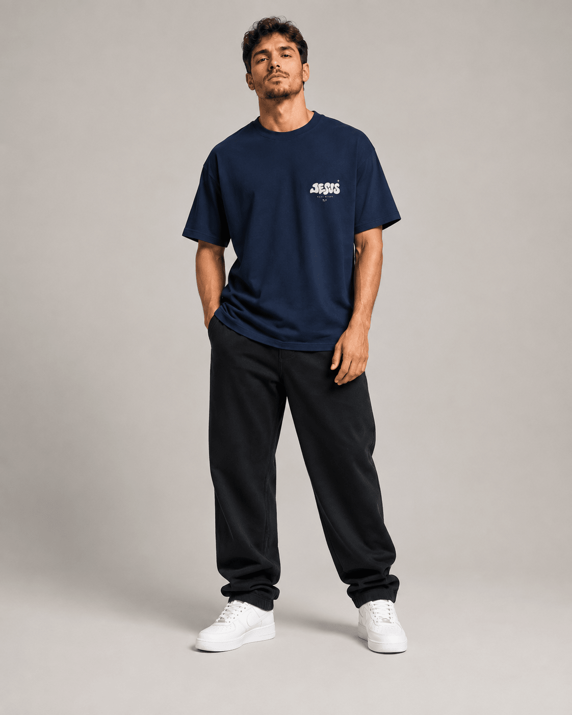 Jesus – T-shirt cristã de homem – foto 4