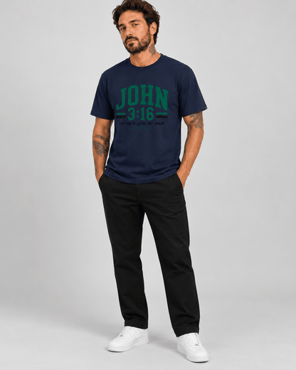 John 3:16 – T-shirt cristã de homem – foto 3