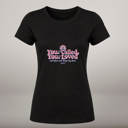 Kept by God – T-shirt de Manga Curta | Caminho Collection | Sheepfy - Sheepfy