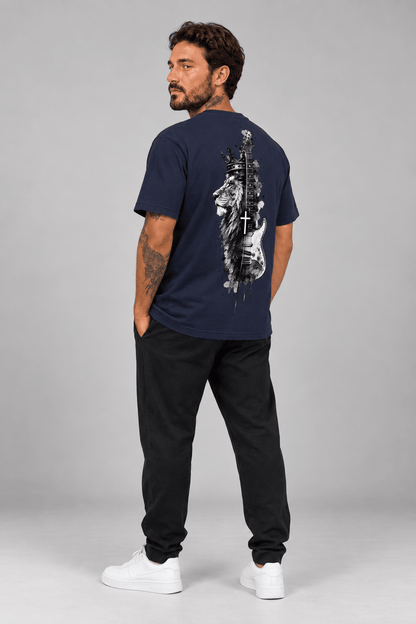 Leão de Judá – T-shirt cristã de homem – foto 3