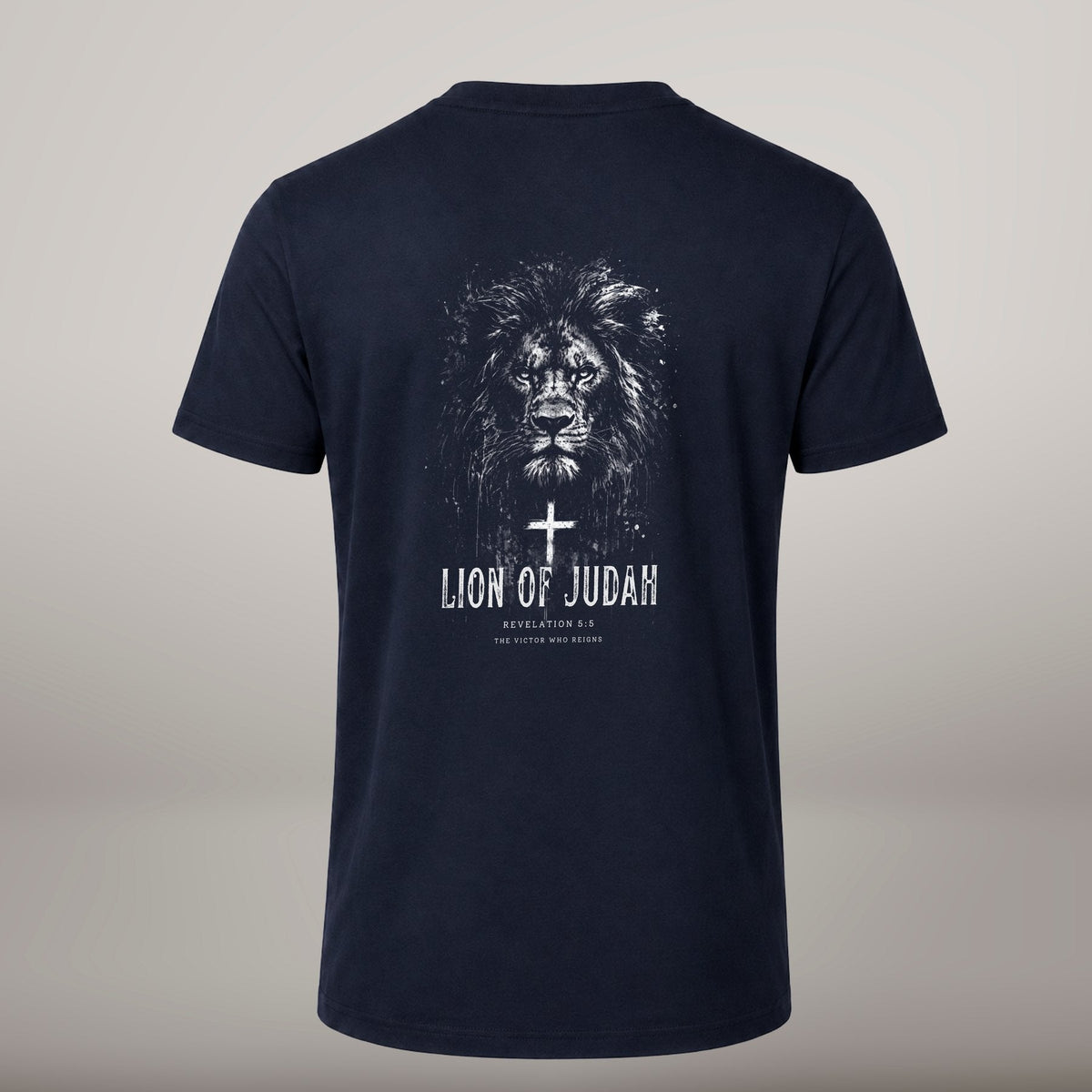 Lion of Judah – T-shirt de Manga Curta | Caminho Collection | Sheepfy - Sheepfy