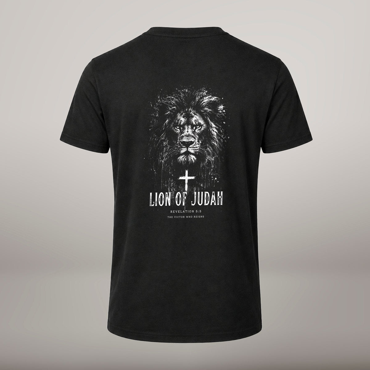 Lion of Judah – T-shirt de Manga Curta | Caminho Collection | Sheepfy - Sheepfy