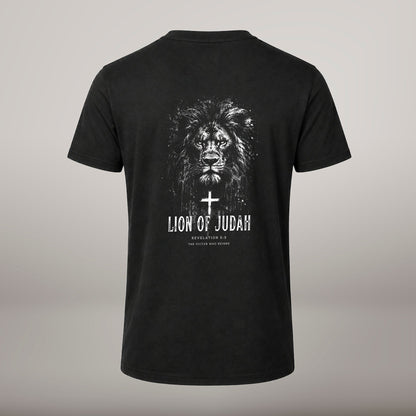 Lion of Judah – T-shirt de Manga Curta | Caminho Collection | Sheepfy - Sheepfy
