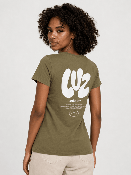 Luz – T-shirt de Manga Curta | Caminho Collection | Sheepfy - Sheepfy