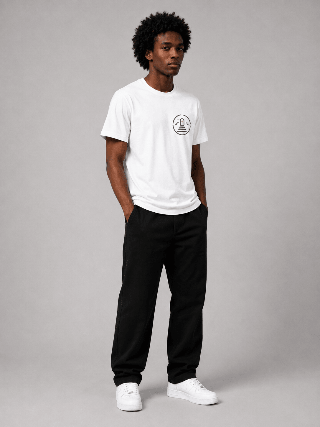 Mais Perto – T-shirt cristã de homem – foto 2
