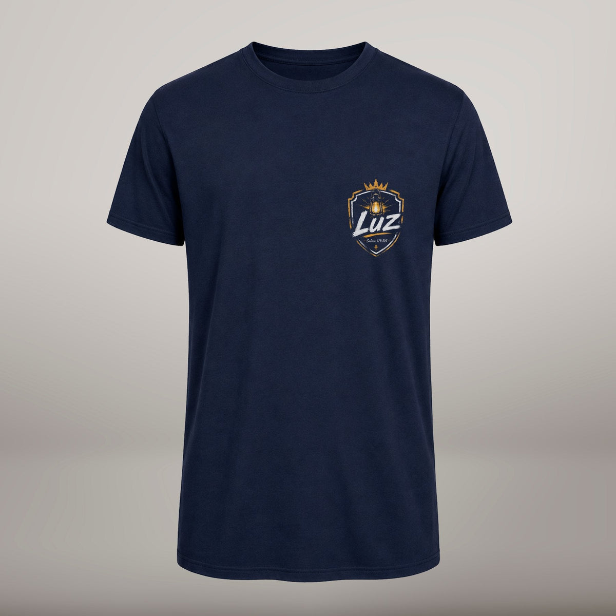 Mesmo na Noite, Ele é Luz – T-shirt de Manga Curta | Caminho Collection | Sheepfy - Sheepfy