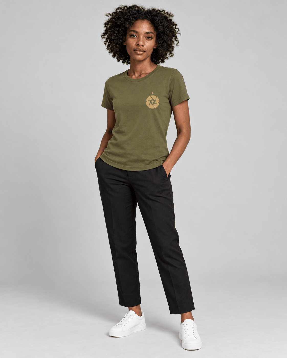 Mídia com Propósito – T-shirt cristã de mulher – foto 6