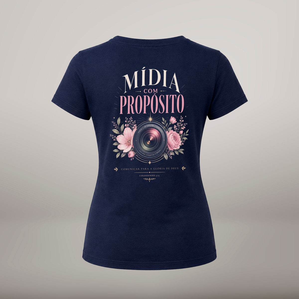Mídia com Propósito – T-shirt de Manga Curta | Caminho Collection | Sheepfy - Sheepfy