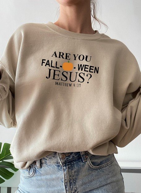 Moletom - Are You Falloween Jesus - Sheepfy