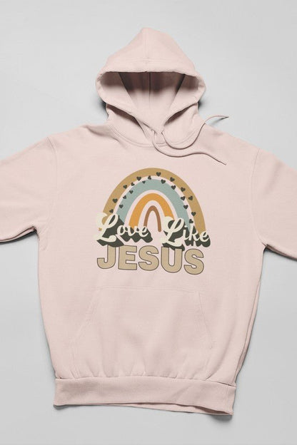 Moletom com capuz - Love Like Jesus - Sheepfy