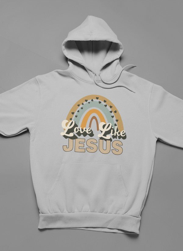 Moletom com capuz - Love Like Jesus - Sheepfy