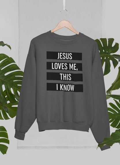 Moletom - Jesus Loves Me This I Know - Sheepfy