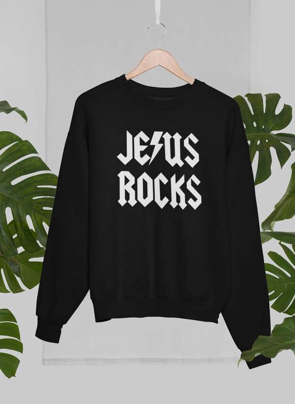 Moletom - Jesus Rocks - Sheepfy