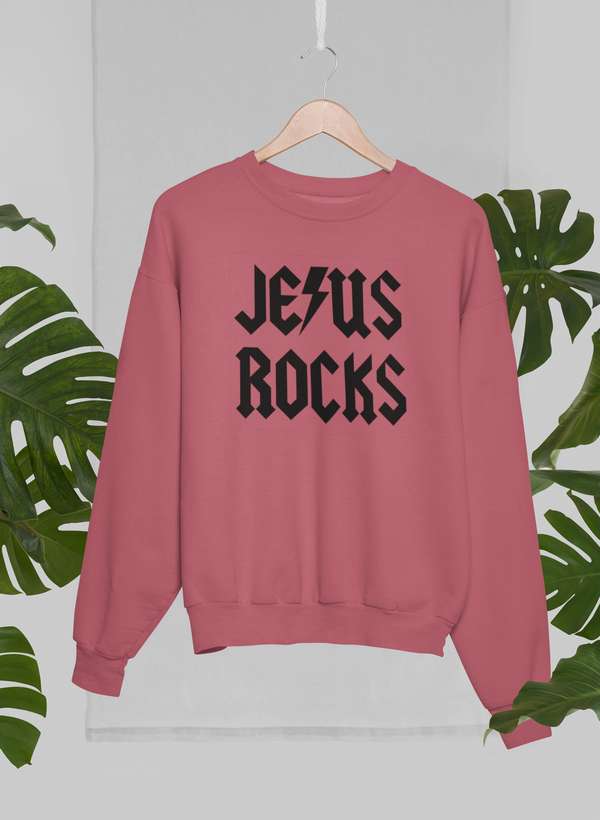 Moletom - Jesus Rocks - Sheepfy