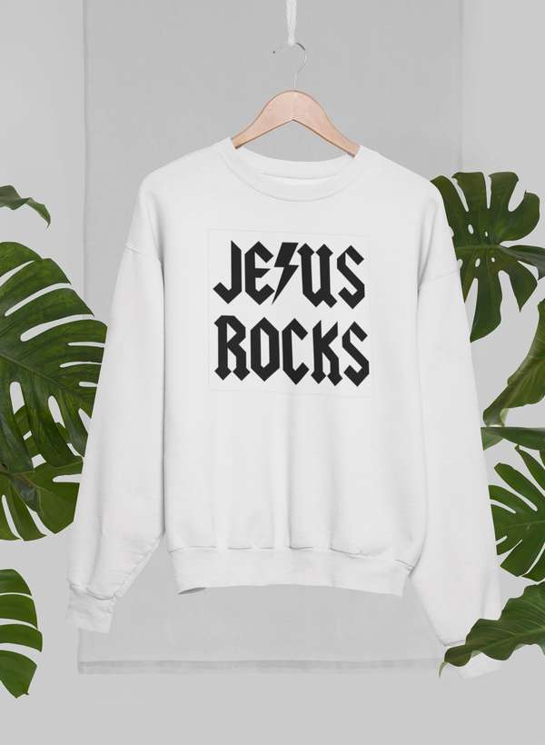 Moletom - Jesus Rocks - Sheepfy