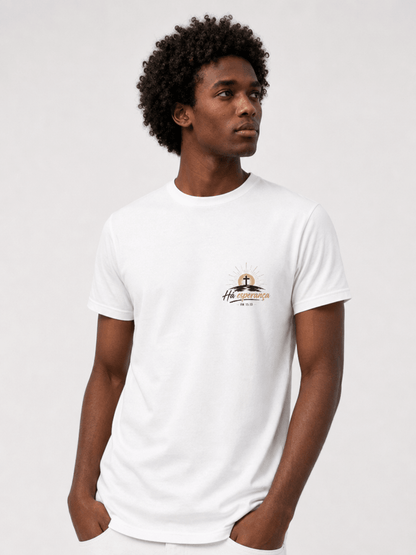 Não Desista – T-shirt cristã de homem
