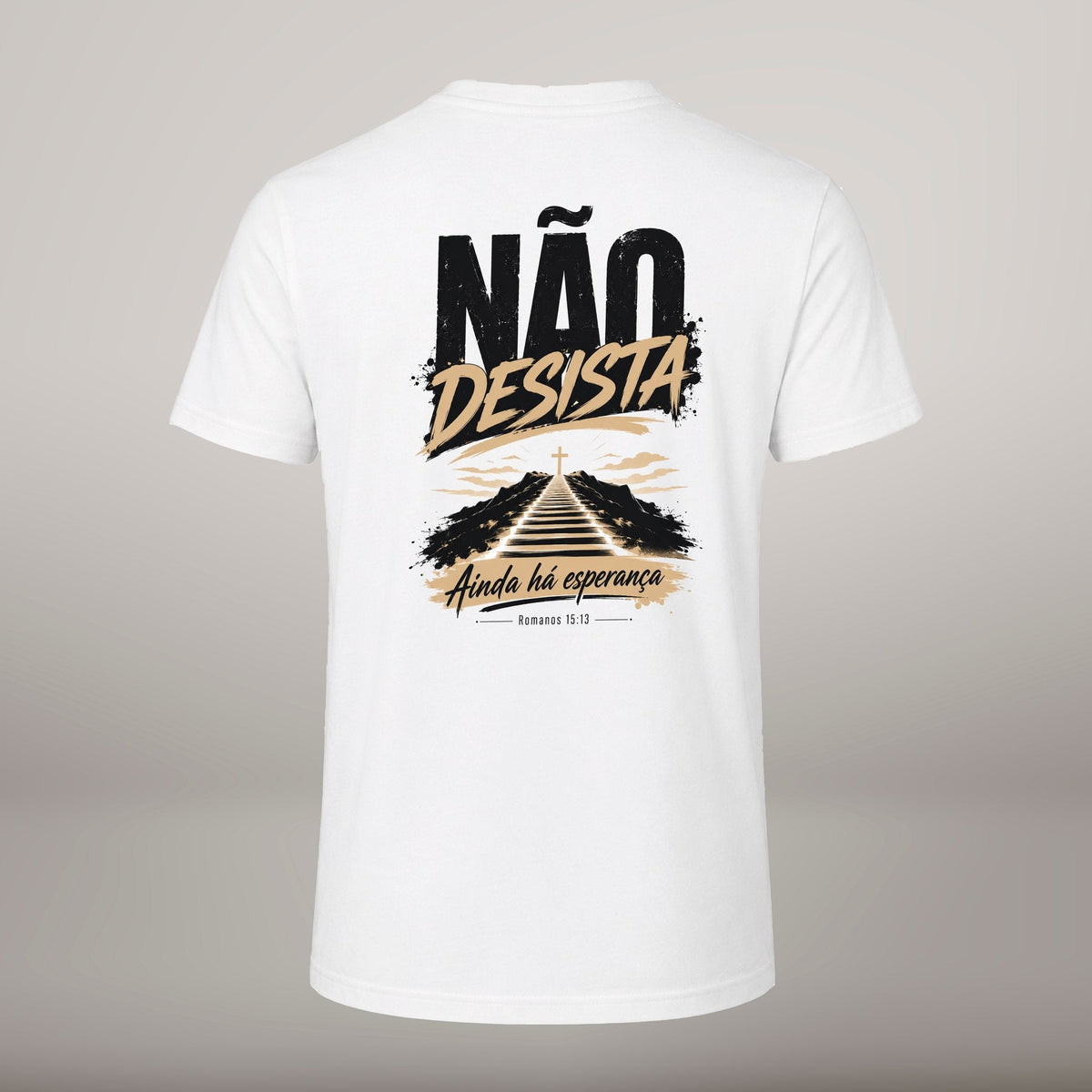 Não Desista – T-shirt de Manga Curta | Caminho Collection | Sheepfy - Sheepfy