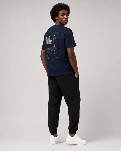 Não Temas – T-shirt cristã oversized de homem – foto 3