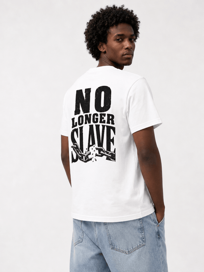 No Longer Slave – T-shirt cristã de homem