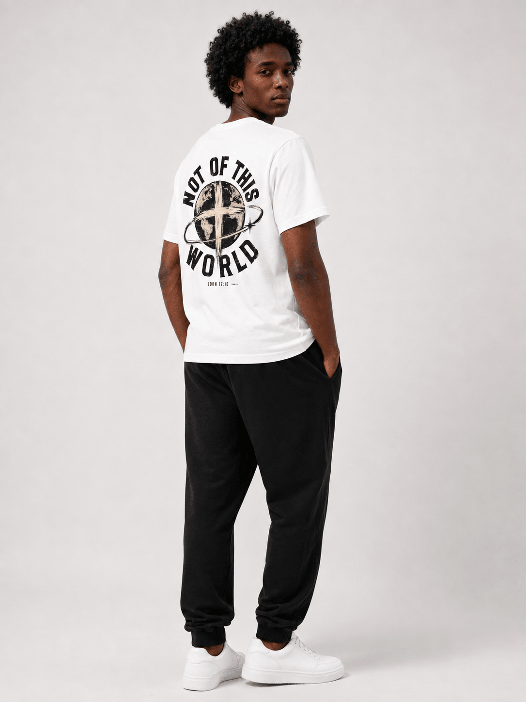 Not of This World – T-shirt cristã de homem – foto 4