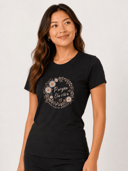 Porque Ele Vive – T-shirt de Manga Curta | Caminho Collection | Sheepfy - Sheepfy