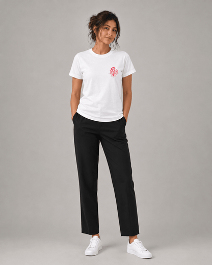 Rose of Sharon – T-shirt cristã de mulher