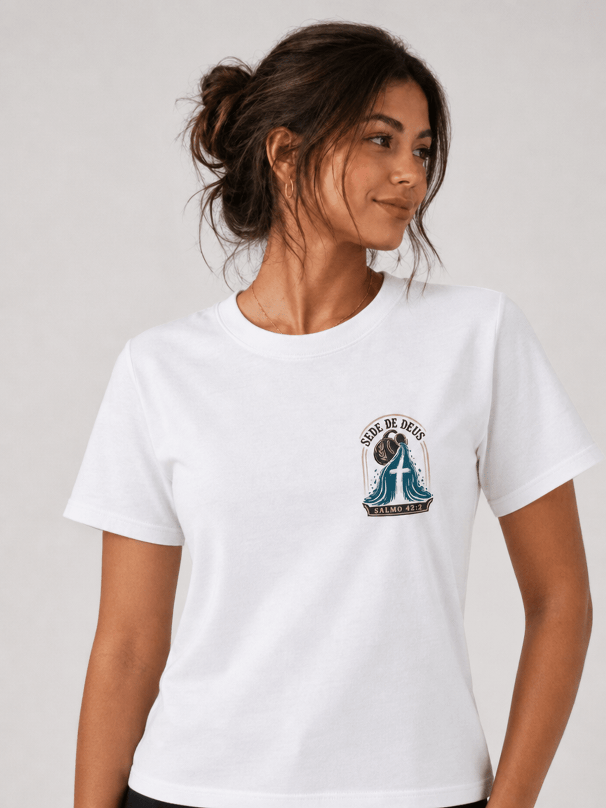 Sede de Deus – T-shirt de Manga Curta | Caminho Collection | Sheepfy - Sheepfy