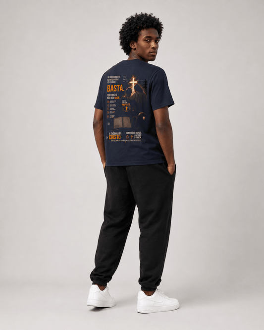 Sem Deus Não Sou Nada – T-shirt cristã de homem – foto 2