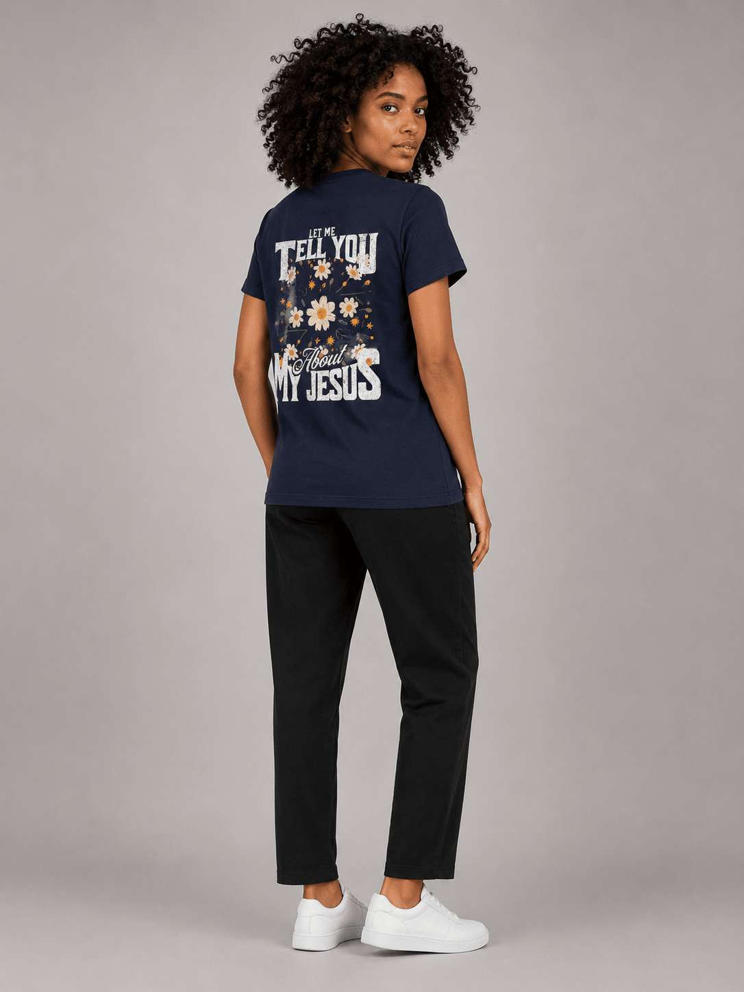 T-shirt Cristã Mulher – This Is My Jesus - Sheepfy