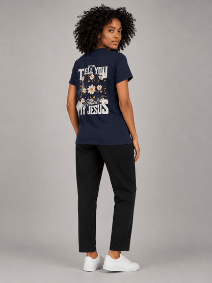 T-shirt Cristã Mulher – This Is My Jesus - Sheepfy