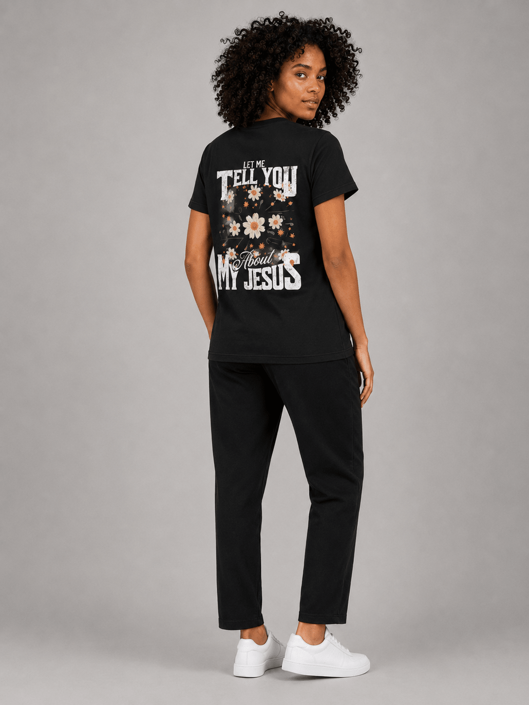 T-shirt Cristã Mulher – This Is My Jesus - Sheepfy