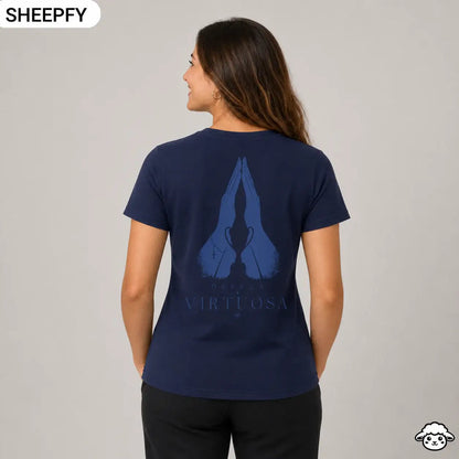 T-shirt de manga curta - Defesa Virtuosa - World Cup Collection - Sheepfy