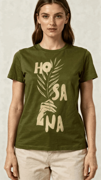 T-shirt de Manga Curta Hosana | Epistle Edition | Sheepfy - Sheepfy