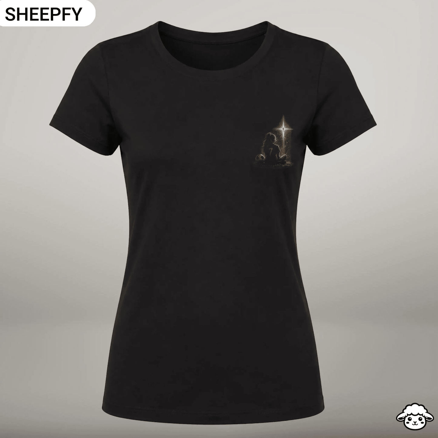 T-shirt de manga curta - Meu lugar não é o mundo - World Cup Collection - Sheepfy